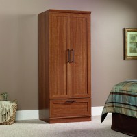 Stroage Cabinet, Sienna Oak Finish  Sauder Homeplus Wardrobe